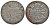 ПРУССИЯ 1/12 ТАЛЕРА 1713 HFH, МАГДЕБУРГ KM 8 серебро 186-635