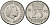 НИДЕРЛАНДЫ 25 ЦЕНТОВ 1963 ЮЛИАНА KM 183 никель 96-153
