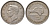 Новая Зеландия 1 флорин 1949 птичка киви, Георг VI KM 18 медно-никель    4117-441