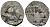 Русское Царство денга 1547-1584 Иван IV Васильевич, Московский  монетный двор, 0,34 ГР ГиК №61 серебро 262-1514