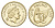 Гернси 1 фунт 2003 KM 110 никель латунь UNC 4660-846