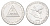 Никарагуа 10 сентаво 1994 голубь мира, редкий KM 81 хромированная сталь UNC 4625-219
