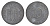 Юрдинген 10 пфеннигов 1917 Funck 554.2A, Men05 25409.3, Men18 31820.3 цинк 4636-1217