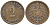ГЕРМАНИЯ 2 ПФЕННИГА 1876 D, СТАРОГЕРБОВКА KM 2, J. 2 медь 100-917