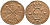 Швеция 1/4 скиллинга 1829 Карл XIV Юхан (1818-1844) KM 595 медь 4393-325