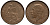 Великобритания 1 фартинг 1926 Георг V (1910-1936) KM 825, Spink 4061 бронза UNC 4114-743