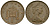 Великобритания 1 пенни 1980 Елизавета II (1952-2022) KM 915, Spink 4237 (B1) бронза 23-1017