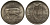 ИРЛАНДИЯ 1 ШИЛЛИНГ 1962 БЫК KM 14a медно-никель aUNC 272-321